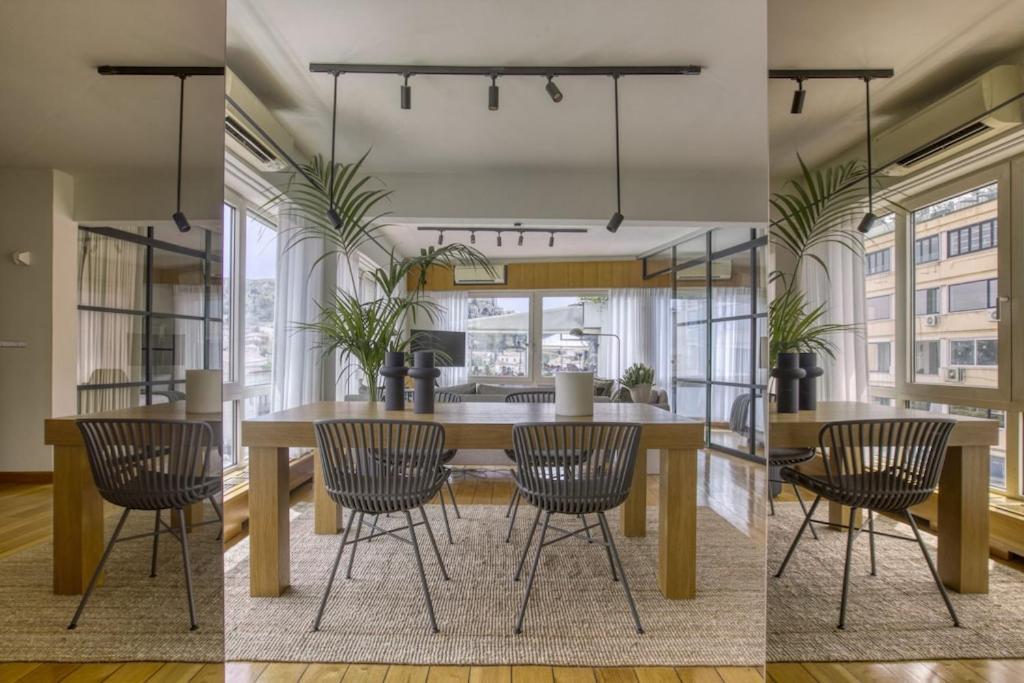 דירות אתונה Sunny Luxury Loft,Stunning Acropolis View, Jacuzzi מראה חיצוני תמונה