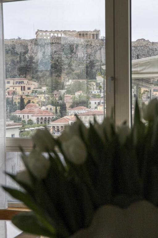דירות אתונה Sunny Luxury Loft,Stunning Acropolis View, Jacuzzi מראה חיצוני תמונה