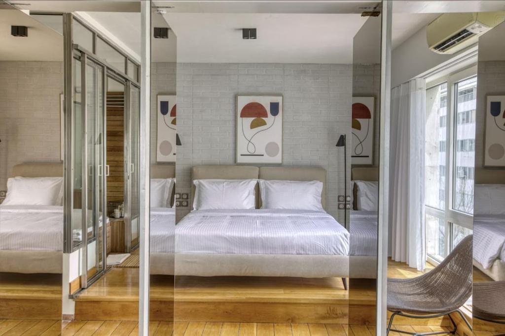 דירות אתונה Sunny Luxury Loft,Stunning Acropolis View, Jacuzzi מראה חיצוני תמונה