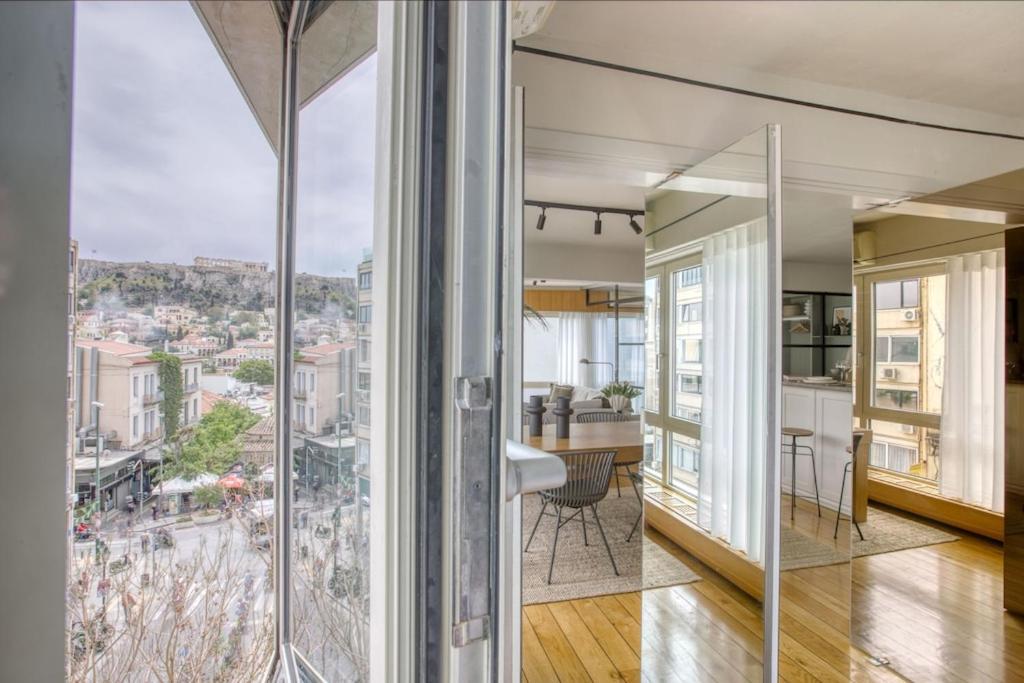 דירות אתונה Sunny Luxury Loft,Stunning Acropolis View, Jacuzzi מראה חיצוני תמונה